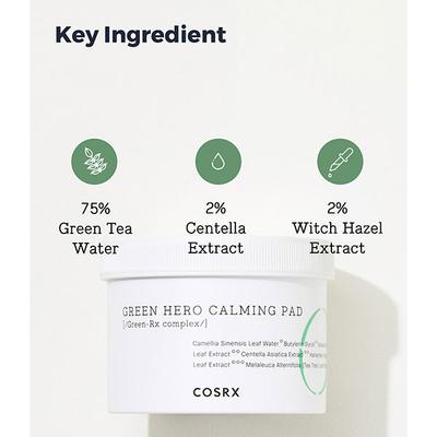 COSRX One Step Green Hero Calming Pad 70's - Toners