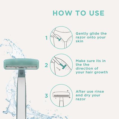FURR By Pee Safe Bikini Line Trimming Razor for Women (Pack of 1) 1's - Hair Removal Accessories
