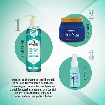 Keya Seth Aromatherapy Intense Repair Shampoo For Soft & Silk Hair 200 ml - Shampoos
