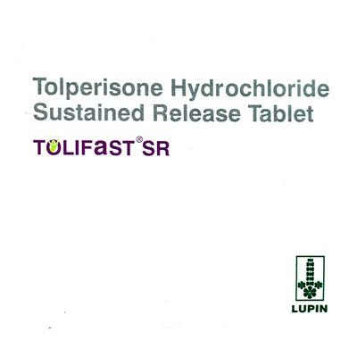 Tolifast SR 450mg Tablet 6'S - Muscle Spasm-Mus