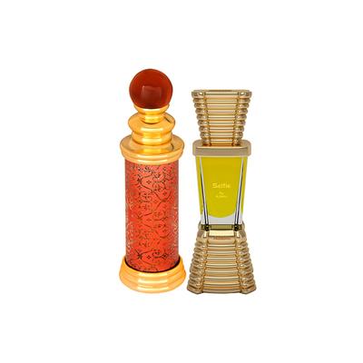 Ajmal Classic Oud Concentrated Perfume Oil Woody Oudh Attar And Selfie Concentrated Perfume Oil Woody Aromatic Attar 20 ml - Deodorants/Roll-Ons