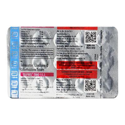 TELPRES TRIO 12.5 Tablet 15's - Hypertension-Ana
