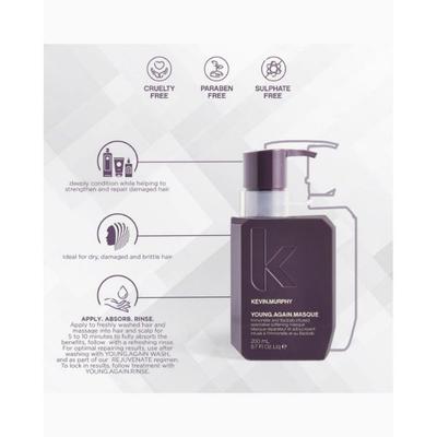Kevin Murphy Young Again Immortelle Softening Masque 200 ml - Hair Masks & Packs