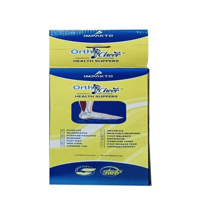 Ortho Cheer Anti-Skid Orthopedic and Diabetic Care Daily Use Slipper - Women Soft (Black) (Size -4) 1 pair - Ankle/Foot Supports