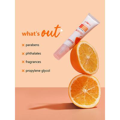 Plum 3% Vitamin C, 3% Peptide & 3% Caffeine Under Eye Cream with Mandarin Fragrance-Free 15ml - Under Eye Creams & Serums