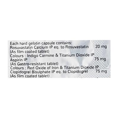 Azuvas Gold 20mg Capsule 10'S - Blood Clot-Ant