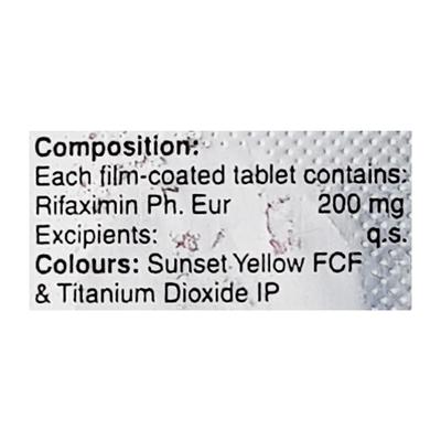 Gifaxin 200mg Tablet 10'S - Bacterial Infections-OAB