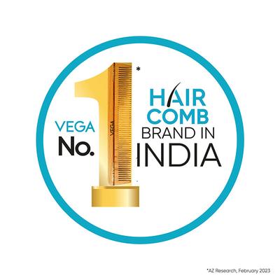 Vega Grooming Comb (Medium) (1279) 25 gm - Hair Combs
