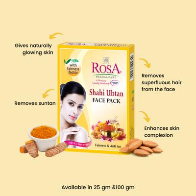 Rosa Shahi Ubtan Face Pack 100 g - Face Packs