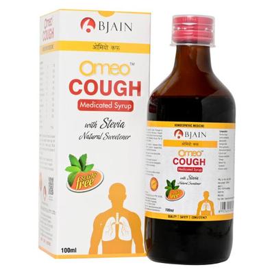 Bjain Omeo Cough Sugar Free Medicated Syrup 100 ml - Speciality Medicine