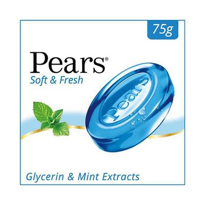 Pears Fresh & Soft Soap Bar 75 gm - Soaps