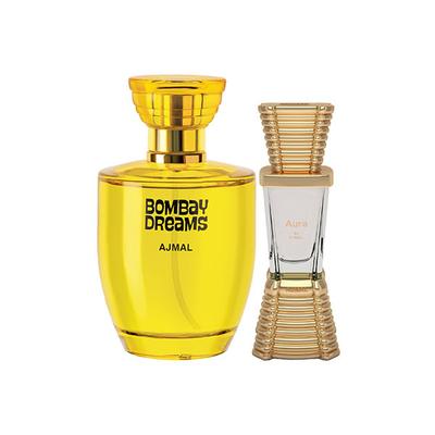 Ajmal Bombay Dreams EDP Floral Fruity Perfume And Aura Concentrated Perfume Oil Floral Fruity 110 ml - Perfumes (Edt/Edp)