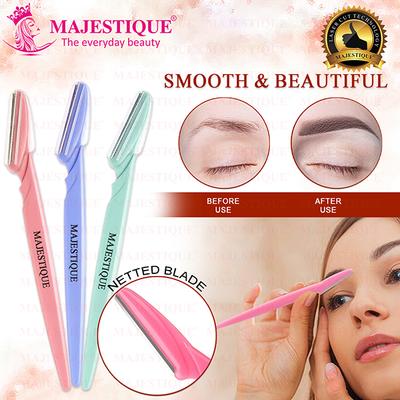 Majestique Eyebrow Razor Shaper & Trimmer Eyebrow Razor FC65 1's - Sharpeners