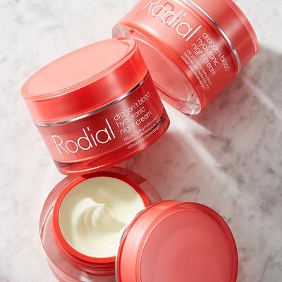 Rodial Dragon's Blood Hyaluronic Night Cream-Hydrate, Plump & Retexturize with Retinol & Squalane 50 ml - Night Cream