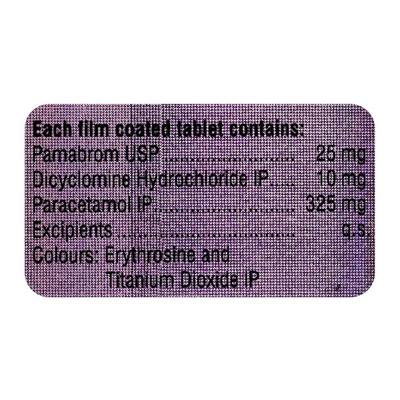 Pamaspas Tablet 10'S - Muscle Spasm-Ant