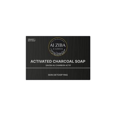 Alziba Cares Soap - Activated Charcoal 100 g - Soaps