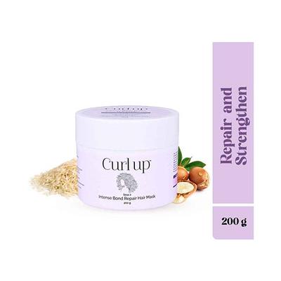 Curl Up Intense Bond Repair Hair Mask 200 gm - Hair Masks & Packs