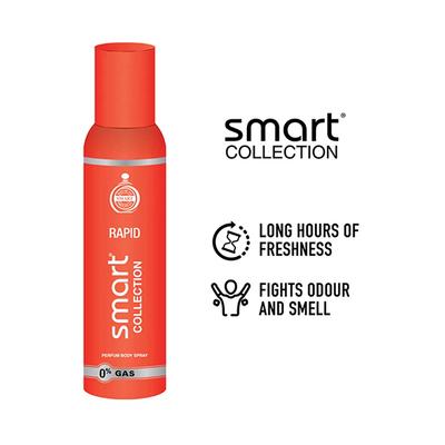 Smart Collection RAPID NO GAS Deodorant Spray 150 ml - Men Deodorants/Roll-Ons