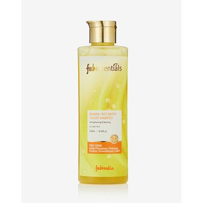 Fabessentials Banana Rice Water Yogurt Shampoo 250 ml - Shampoos