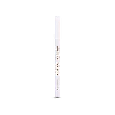 Matt Look Colorite Eye Pencil Enriched with Vitamin E, Boundless White-02 0.9 gm - Kajal & Kohls
