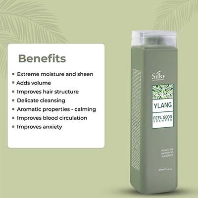 Silky Technobasics Ylang Feel Good Shampoo 1000 ml - Shampoos