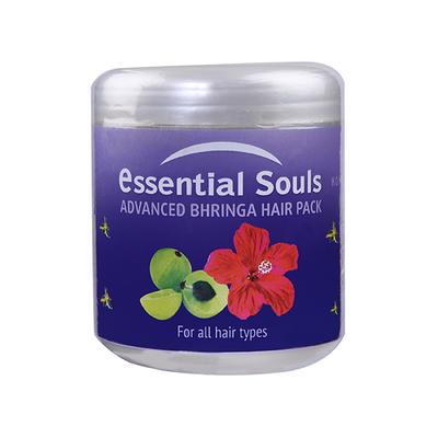 Essential Souls Hair Pack - Advanced Bhringa 150 gm - Hair Masks & Packs