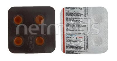 Flucos DT 50mg Tablet 4'S - Fungal Infections-Anf
