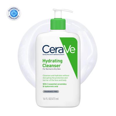 CeraVe Hydrating Cleanser For Normal To Dry Skin 473 ml - Face Wash & Cleansers