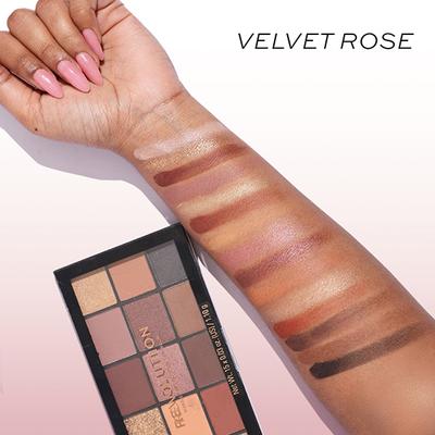 Makeup Revolution Re-Loaded Palette Velvet Rose 16.5 gm - Face Palettes