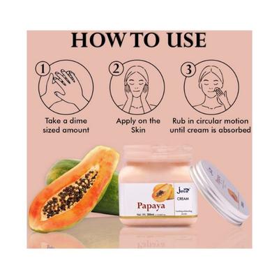 Jeva Papaya Nourishing and Smoothing Cream 380 ml - Lotions & Creams