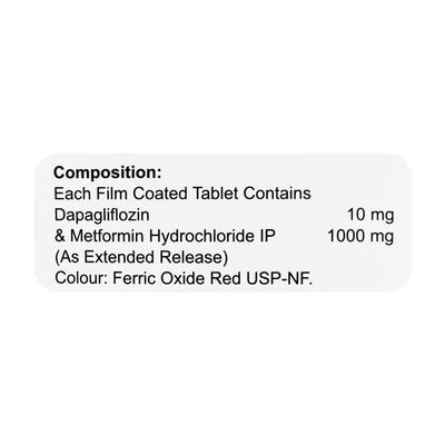 VOAGE M 10/1000 Tablet 10's - Diabetes-Ant