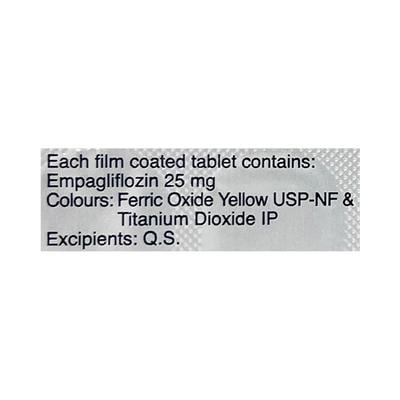 EMPHA 25 Tablet 10's - Diabetes-Ant