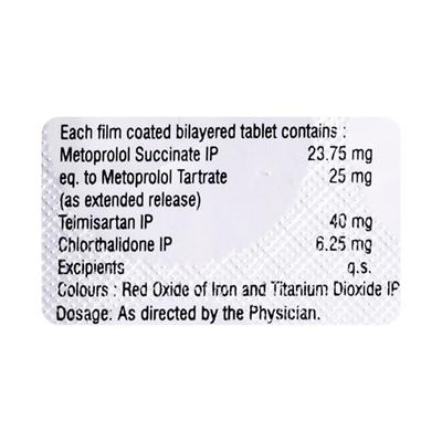 METOSARTAN CH 25/6.25 Tablet 10's - Hypertension-Ana
