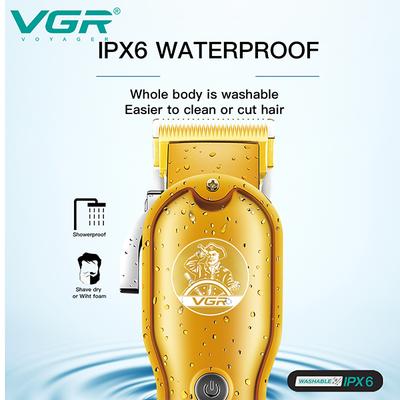 VGR V-650 Trimmer 200 min Runtime 6 Length Settings (Gold) 1's - Trimmers