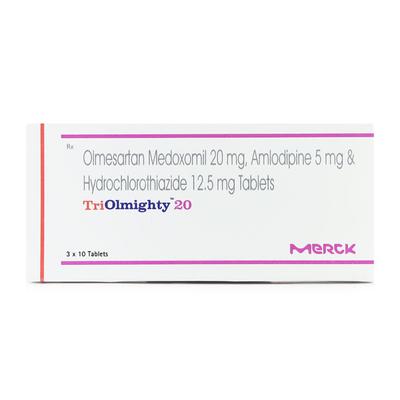 Triolmighty 20mg Tablet 10'S - Hypertension-Ang