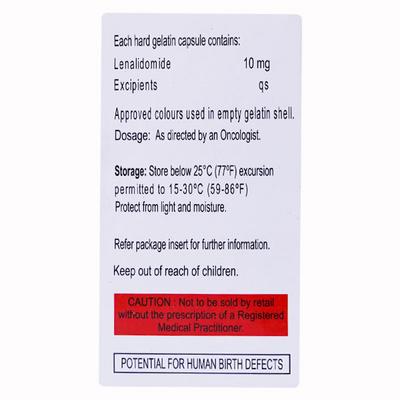 Laviat 10Mg Capsule 10's - Cancer Oncology-Cyt