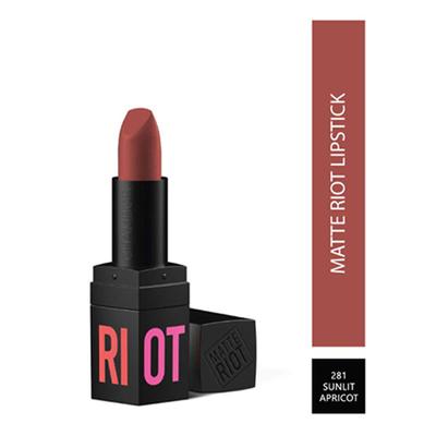 Chambor Matte Riot 281 - Sunlit Apricot 4.5 gm - Lipsticks