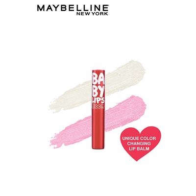 Maybelline New York Baby Lips Color Changing Lip Balm, Peach Bloom 1.8 Gm - Lip Balms