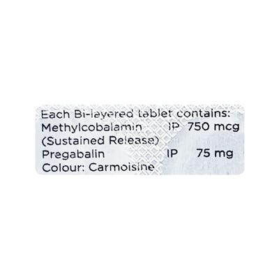 MEAXON PG 75mg Tablet 10's - Neuropathic Pain-Dru