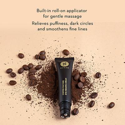 Sugar Cosmetics Coffee Culture Eye Firming Cream 15ml - Under Eye Creams & Serums