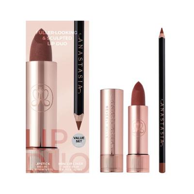 Anastasia Beverly hills Looking & Sculpted Lip Duo Kit - Malt LL + Toffee Lipstick 4.1 gm - Lipsticks