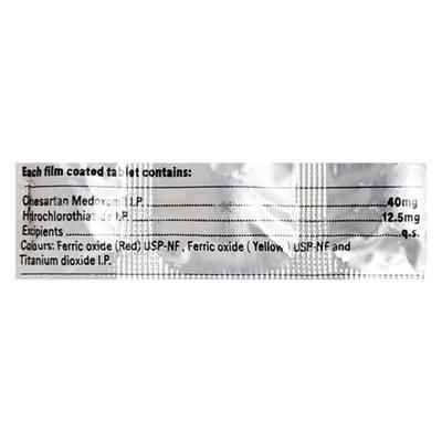 Olsertain H 40mg Tablet 15'S - Hypertension-Ang