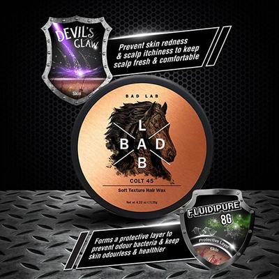 Bad Lab Colt 45 Soft Texture Hair Wax 120 gm - Hair Waxes