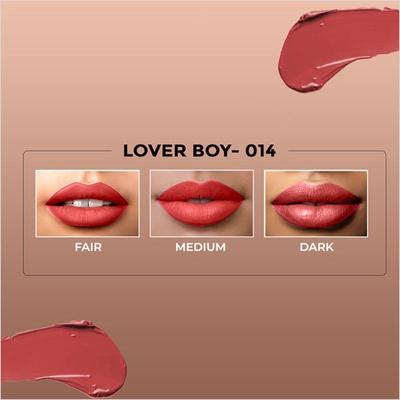 Colorbar PowerKiss Vegan Matte Lipcolor Transferproof Long-Lasting Hydrating- Lover Boy -014 5ml - Liquid Lipsticks