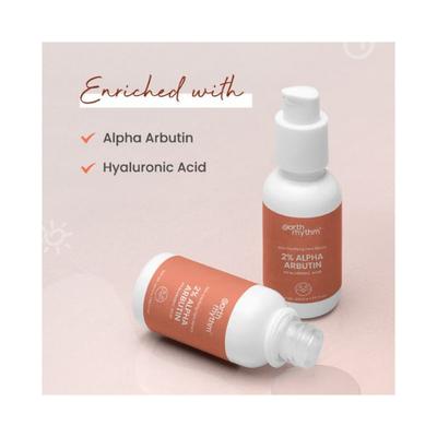 Earth Rhythm 2 Percent Alpha Arbutin Plus Hyaluronic Acid Skin Clarifying Serum 30ml - Face Serum