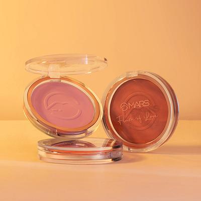 Mars Flush Of Love Face Blusher - 01 8 gm - Blushes