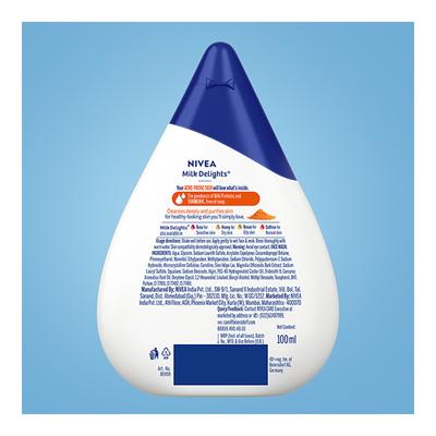 Nivea Milk Delights Face Wash - Turmeric 100 ml - Face Wash & Cleansers