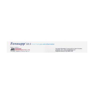 FENSUPP 12.5 Suppositories 7's - Pain relief-Nsa