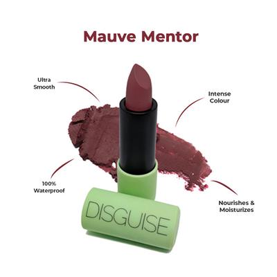 DISGUISE Ultra-Comfortable Satin Matte Lipstick, Mauve Mentor 13 4.2 gm - Lipsticks