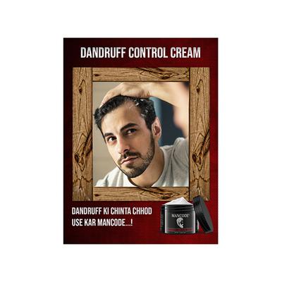Mancode Dandruff Control Cream 100 gm - Hair Creams